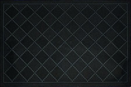 Коврик грязезащитный Ромбики 60х40 см черный