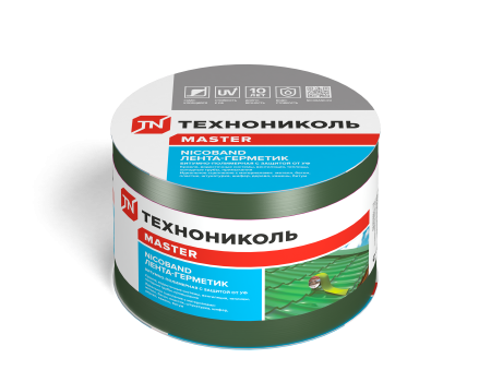 Лента герметизирующая NICOBAND 0,100 х 10 метров зеленый