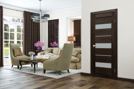 Дверь межкомнатная 200 дуб мокко  700х2000 мм