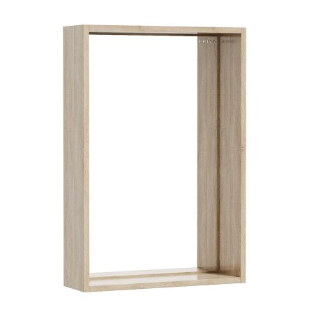 Зеркало для ванной прямоугольное 48х70см Тимбер