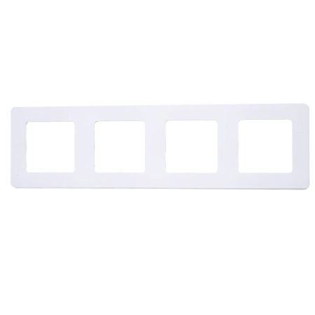 Рамка Legrand Inspiria 4 поста, цвет белый, арт. 673960