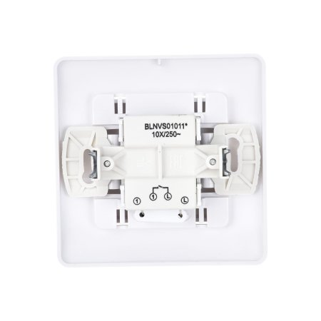 Выключатель встраиваемый Schneider Electric Blanca 1 кл. белый, с подсветкой, арт. BLNVS010111