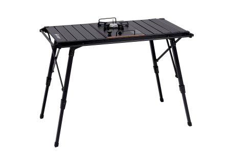 Стол складной 88х44х44см черный