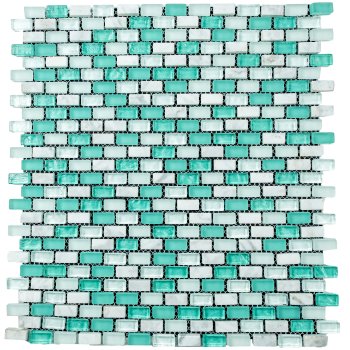 Мозаика Moss agate мультиколор H75