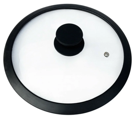 Крышка Capello стекло 24 см силиконовый ободок