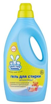 Гель для стирки белья Ушастый нянь Детский 2л для детского белья для всех типов стирки