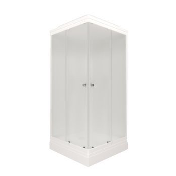 Кабина душевая Тритон Вельвет-К низкий поддон 90х90х217,5см матовое стекло