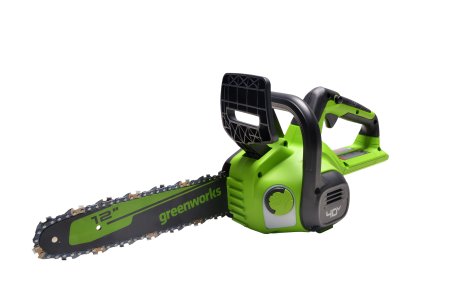 Электропила цепная аккумуляторная Greenworks G40CS30IIK4  30 см