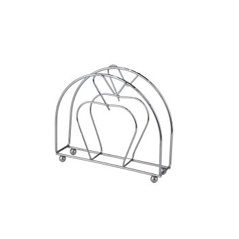 Салфетница Мультидом Яблоко сталь 12х5 см