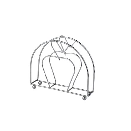 Салфетница Мультидом Яблоко сталь 12х5 см