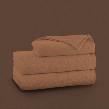 Полотенце махровое Mokko 90х50см карамельный