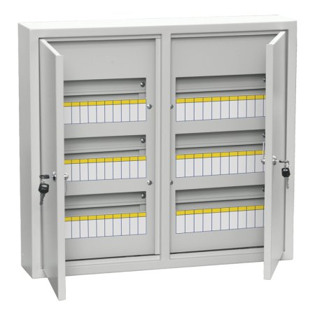 Щит распределительный навесной IEK TITAN 3 72 мод. металл IP31 арт.MKM14-N-72-31-Z