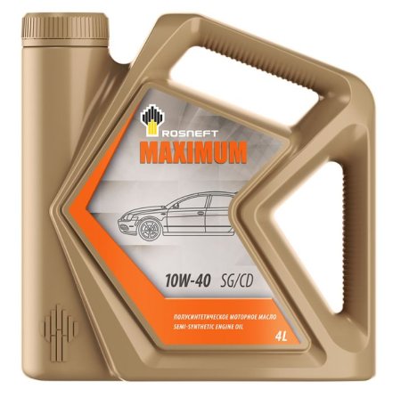 Масло моторное Роснефть Maximum 10W40 4л SG/CD