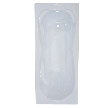 Ванна Цезарь акриловая 180х80см с каркасом и переливом