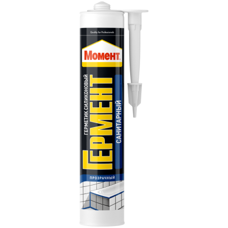 Герметик санитарный Гермент силиконовый прозрачный 280 мл