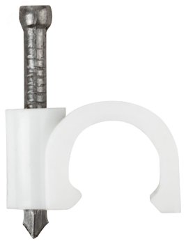 Скоба для кабеля 8 мм 50 шт.