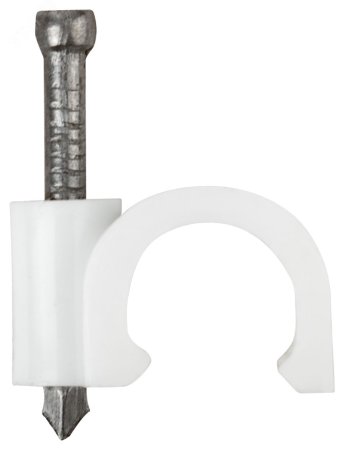 Скоба для кабеля 8 мм 50 шт.