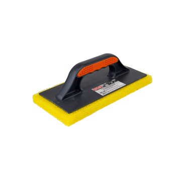 Терка строительная для очищения рельефной плитки от затирки 280х140 мм резина