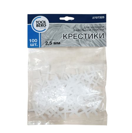 Крестики для кладки плитки 2707325 2,5мм T4P 100шт