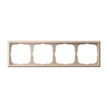 Рамка Systeme Electric ARTGALLERY 4 поста, цвет песочный, арт. GAL001204