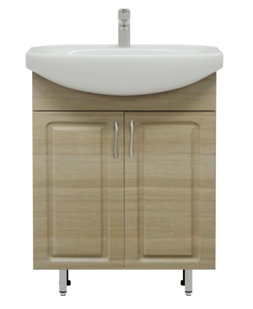 Тумба напольная Классик 70х60,5х31,6см цвет светлая лиственница