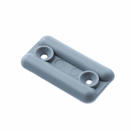 Подпятник 18х35 мм серый 4 шт.