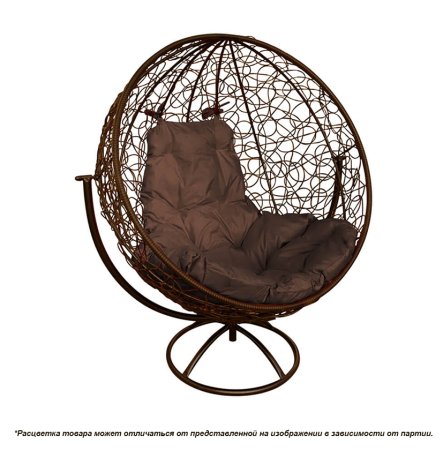 Кресло вращающееся Кокон 1 местное до 150кг Кресло вращающееся Кокон 1 местное до 150кг