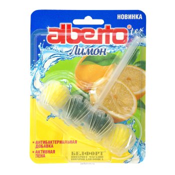 Блок для унитаза Alberto 30г Лайм Лимон 1 шт.