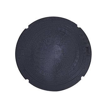 Люк канализационный тип ЛД 760/580/51/20 мм черный