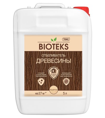 Антисептик Текс BIOTEKS отбеливающий бесцветный 5 л