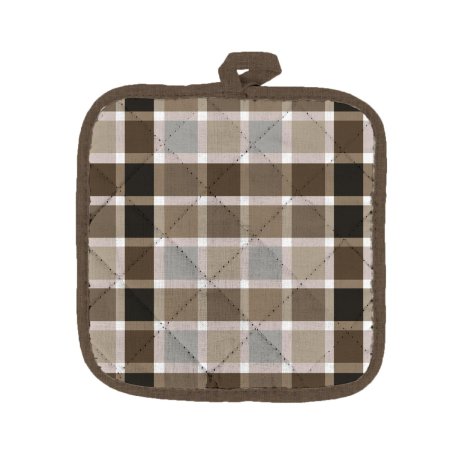 Прихватка Классик 18х18 см 1шт коричневый
