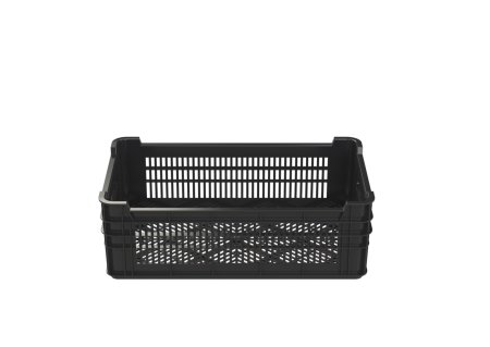 Ящик Альт для овощей 52х32х16см цвет черный