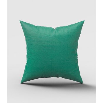 Подушка декоративная Шалфей 40х40 см цвет зеленый бархат