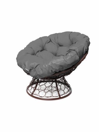 Кресло садовое Папасан 98х81х96см серый