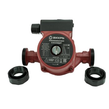 Насос циркуляционный Вихрь Ц-25/6 90 Вт 220 В 208мм