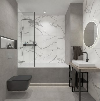 Керамогранит Stardust, серый 120х60х0,95 см
