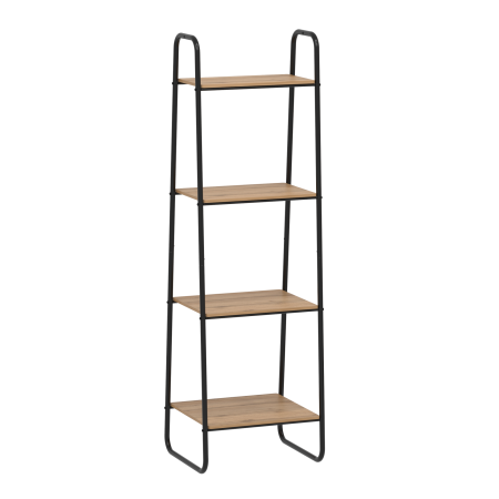 Стеллаж ЗМИ Скандинавия14 1470х450х385мм цвет черный