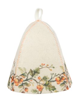 Шапка для бани Невский банщик Дубовый венок фетр