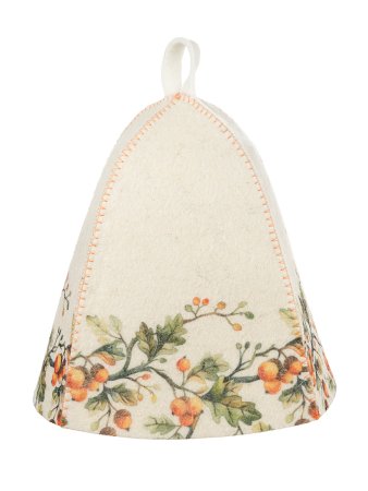 Шапка для бани Невский банщик Дубовый венок фетр