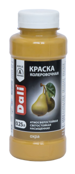 Колер-краска Dali 0,25 л охра