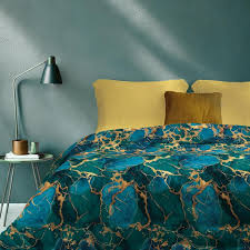 Комплект постельного белья Магия двуспальный перкаль синий Комплект постельного белья Магия двуспальный перкаль синий