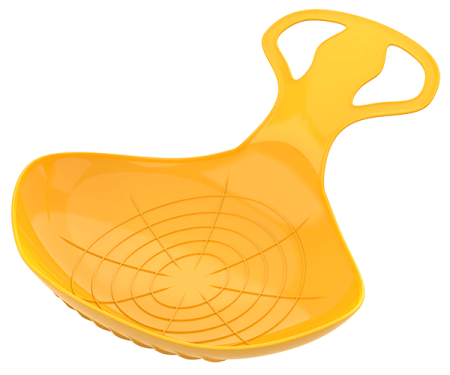 Ледянка пластиковая Скороход 65х42 см