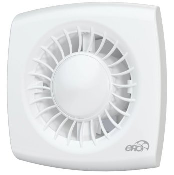 Вентилятор ERA WIND Ø100мм белый 151х151х70мм
