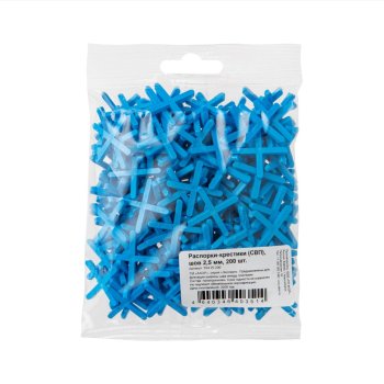 Крестики для кафеля 2,5мм Акор 100шт