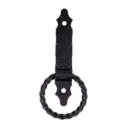 Ручка-кольцо Домарт 290х150мм черная