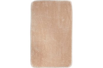 Коврик для ванной комнаты SOLID SEASHELL 100х60см цвет бежевый