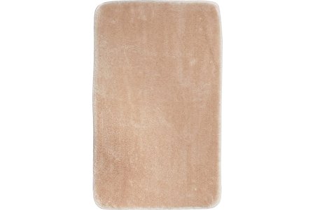 Коврик для ванной комнаты SOLID SEASHELL 100х60см цвет бежевый