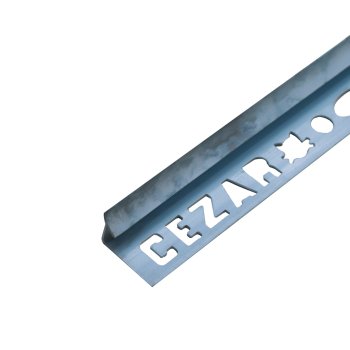 Профиль для плитки внутренний 9 мм Мрамор голубой 2,5 п.м