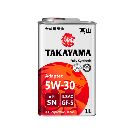 Масло моторное TAKAYAMA Adaptec 5W30 1л SN