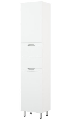 Пенал напольный Лея белый 187х40х29см Пенал напольный Лея белый 187х40х29см